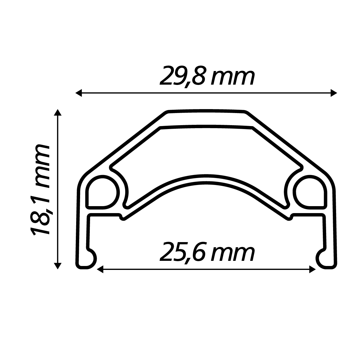 Perfil - VPR Max XC Disc - 