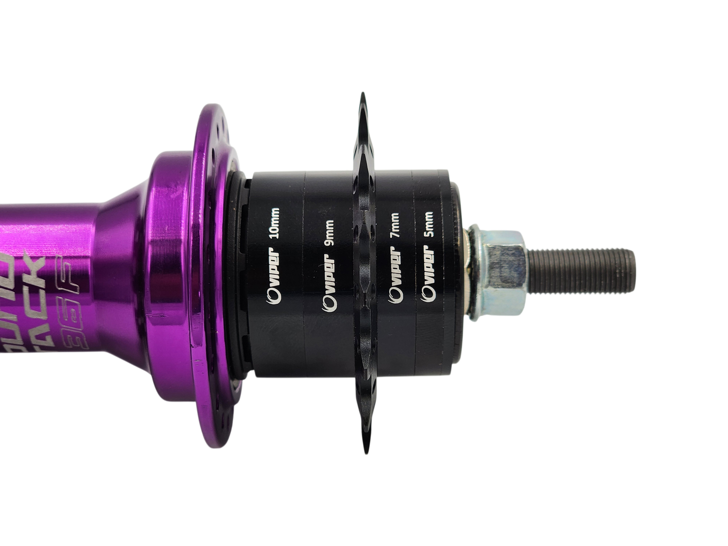 Adaptador Viper Single Speed Importado Alumínio 7075 Para Cubos Tipo Cassete (K7)